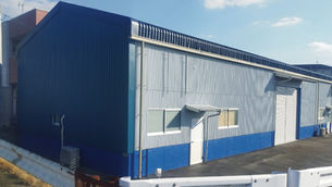 【外装リフォーム】熊本市／ガルバリウムで青が映えるすっきりとした外観に！