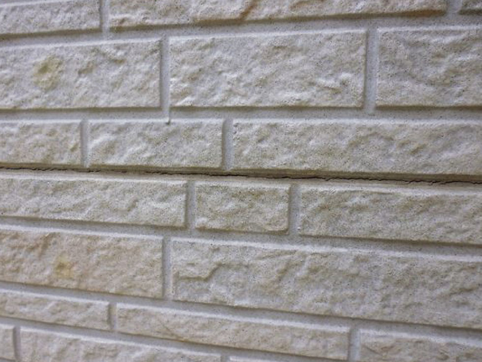 菊陽町 外壁板間目地の切れ