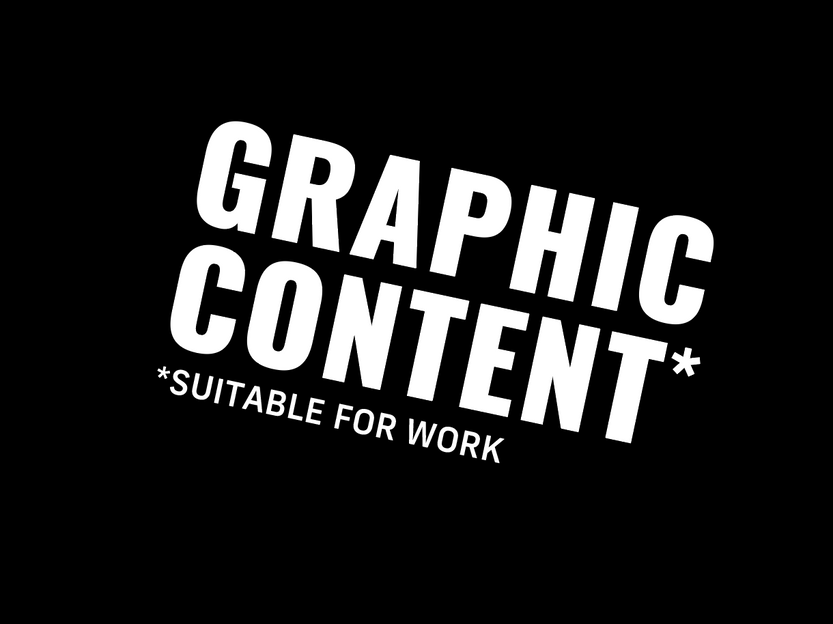 Graphic Content* Logo Lockup