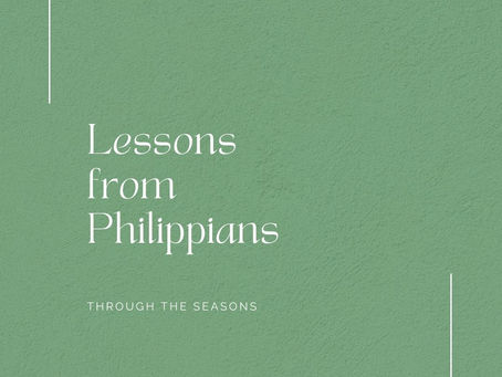 Lessons from Philippians 