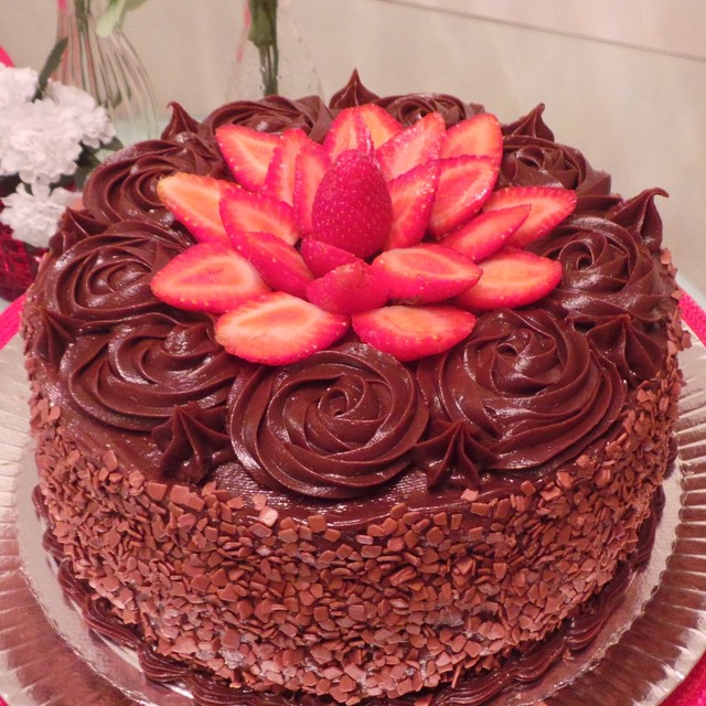 Chocolate Belga com Morango