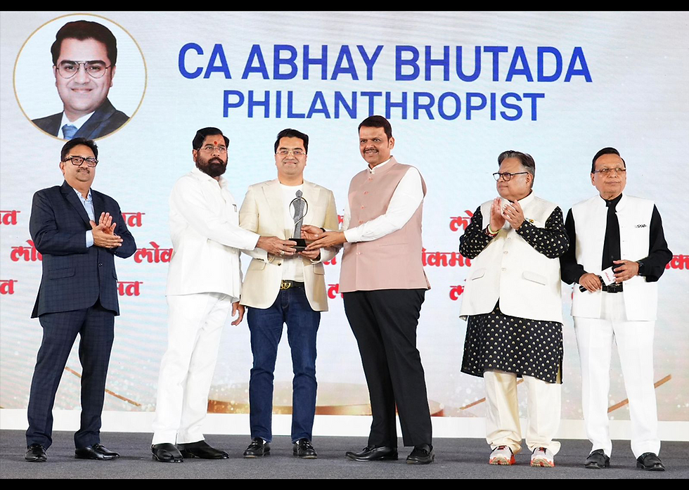 Driving Social Change Across Maharashtra through the Vision of CA Abhay Bhutada