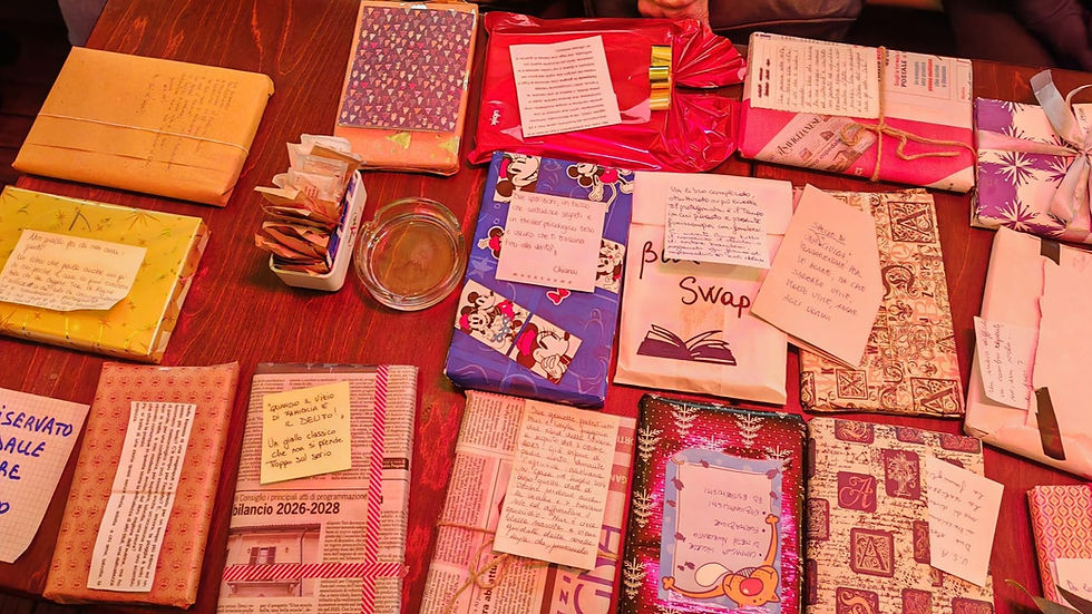 Il nostro primo book swapping!