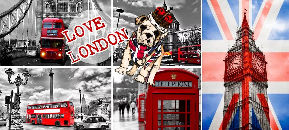 Retro_Love London travel theme design
