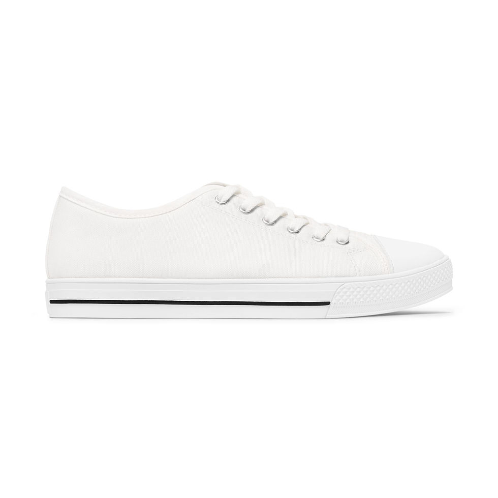 Thumbnail: Patriotic Love Low Top Sneakers - Casual Women's Footwear, Great Gift For Her