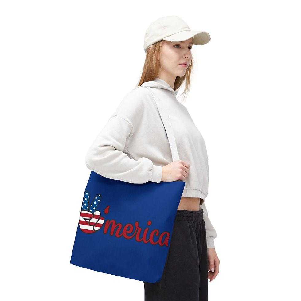 Thumbnail: Patriotic Tote Bag | 'merica Design | USA Pride, Great Gift Idea