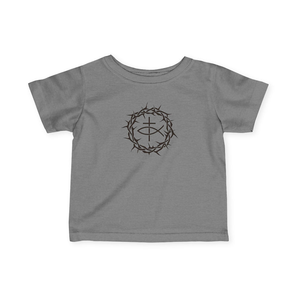 Thumbnail: Christian Faith Tee, Infant Jersey Shirt, Christian Baby Gift