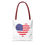 Thumbnail: Patriotic Heart Tote Bag, Personalized Gifts, USA Love Bag, Eco-Friendly Bag