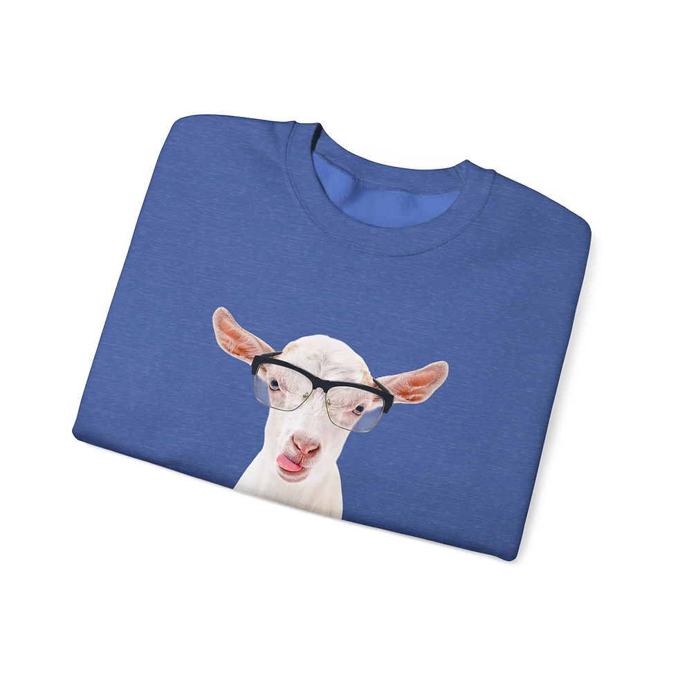 Thumbnail: Funny Sheep Graphic Sweatshirt, Don't Be A Sheeple, Unisex Apparel, Freedom Yes!