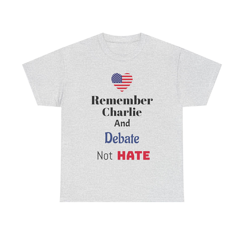 Thumbnail: Patriotic Debate Tee, Unisex T-Shirt for Freedom Of Speech Lovers, USA Apparel