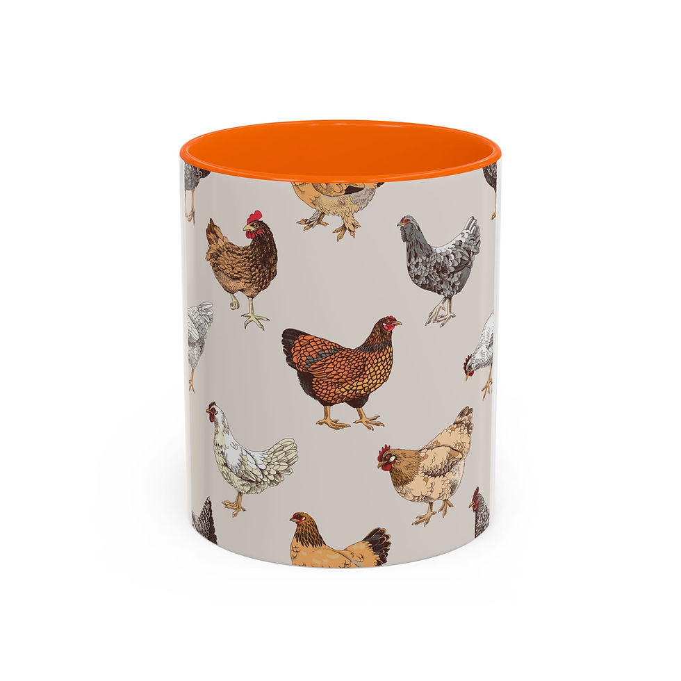 Thumbnail: Charming Patriotic Farmhouse Coffee Mug, Country Kitchen Decor, Great Gift Idea