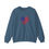 Thumbnail: Patriotic Heart Crewneck Sweatshirt, Unisex Sweatshirt, Love USA Sweatshirt