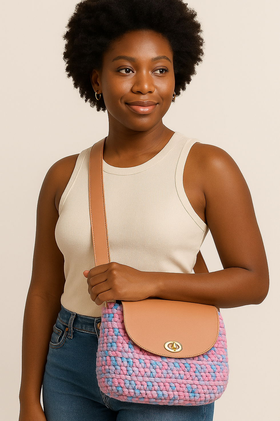 Thumbnail: The Chedavielah Crossbody Purse 