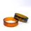 Thumbnail: Bottle Cut Bangle | Olive Green, Amber & Blue Glass Jewelry
