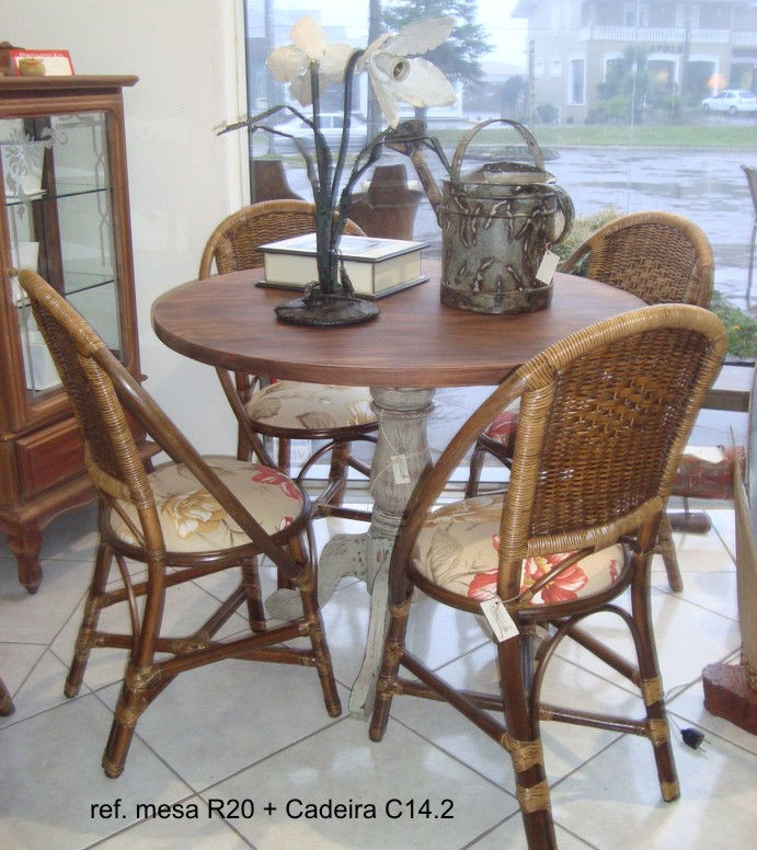 Conjunto Jantar Mesa Redonda