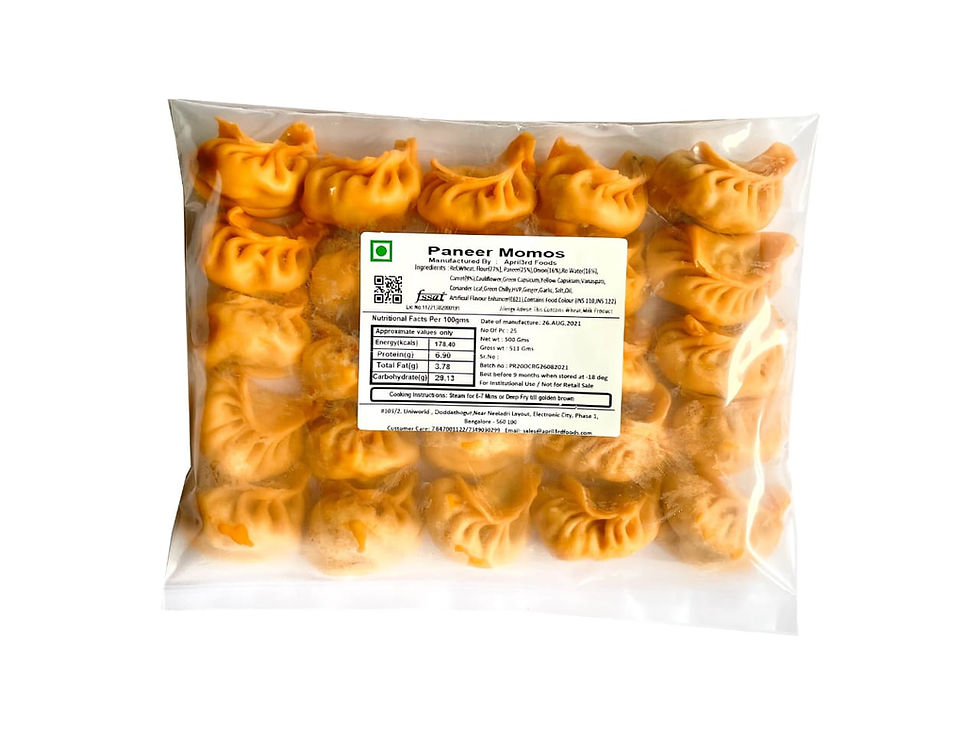 Frozen Paneer Momos