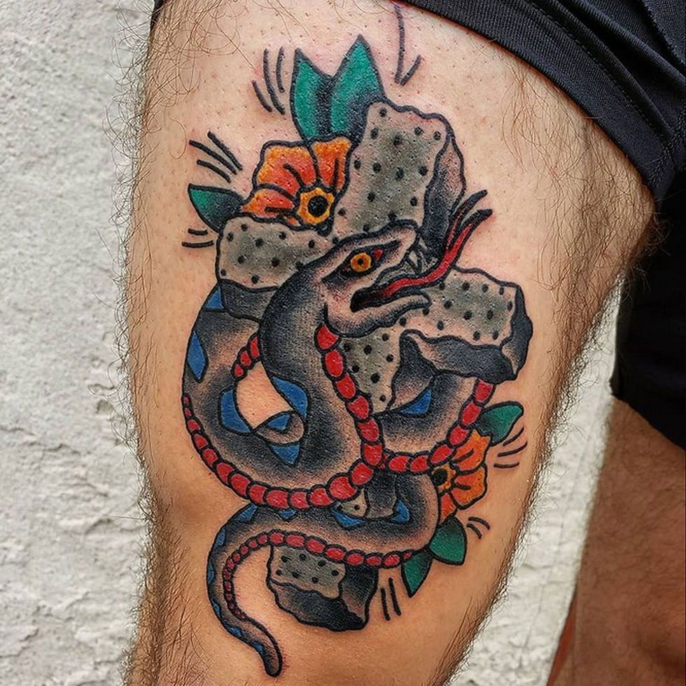 Tattoo by Paul Bachman