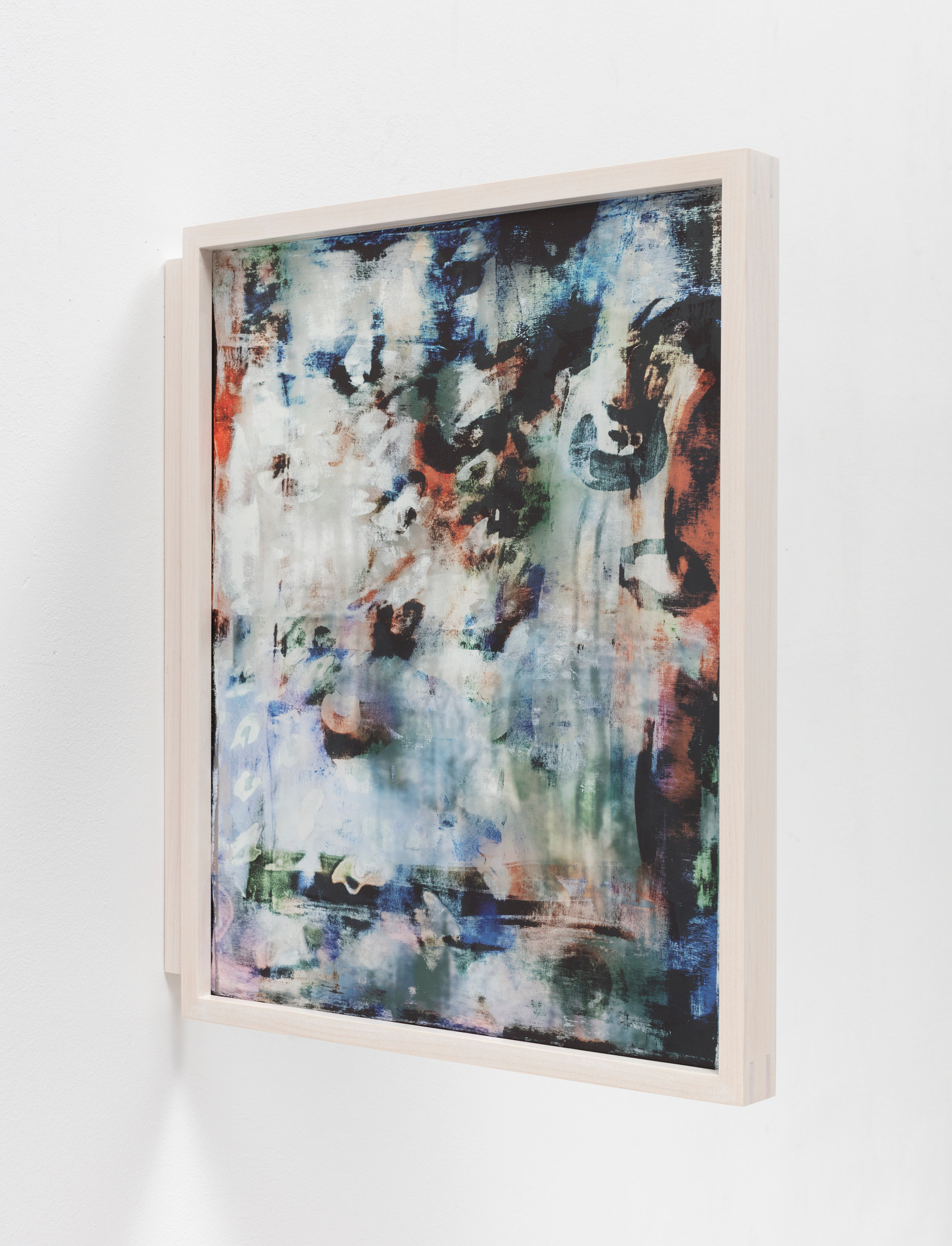 Shattered Spells, 2019 UV ink on plexiglass 21 1/4 x 18 1/4 inches (Double-Sided, Side 1)