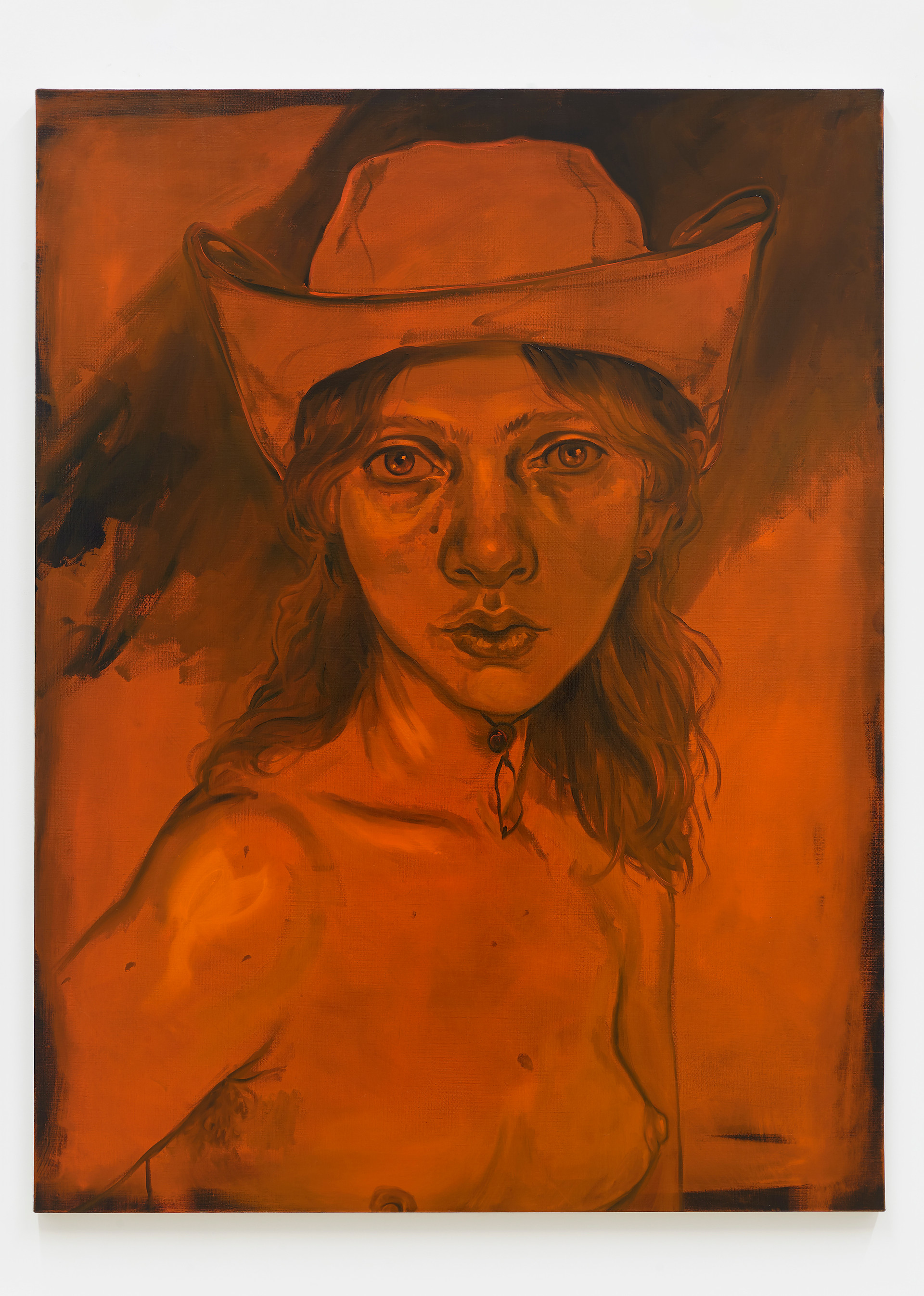 Chloe Wise Be glad the sun shines at night, 2019 Oil on linen 48 x 36 inches
