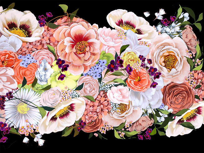 Blooming floral painting by sallyk.jpg