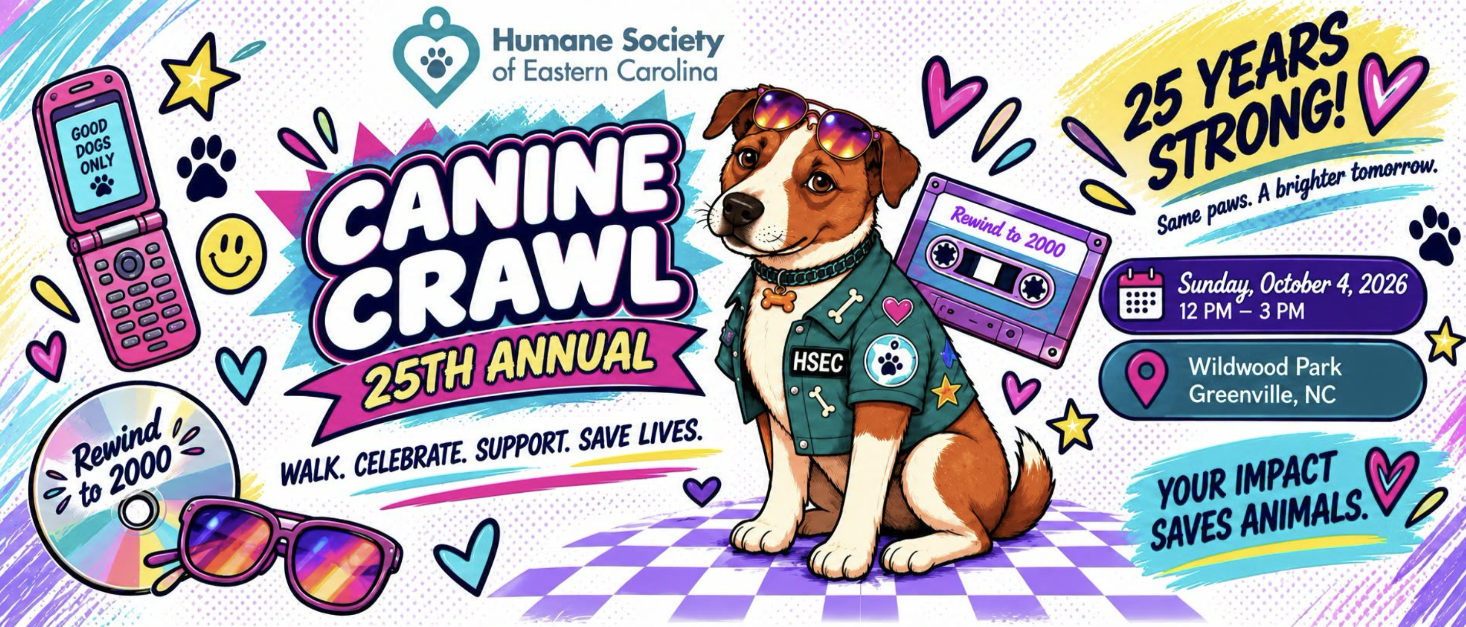 25th Annual Canine Crawl with the Humane Society of Eastern Carolina event photo