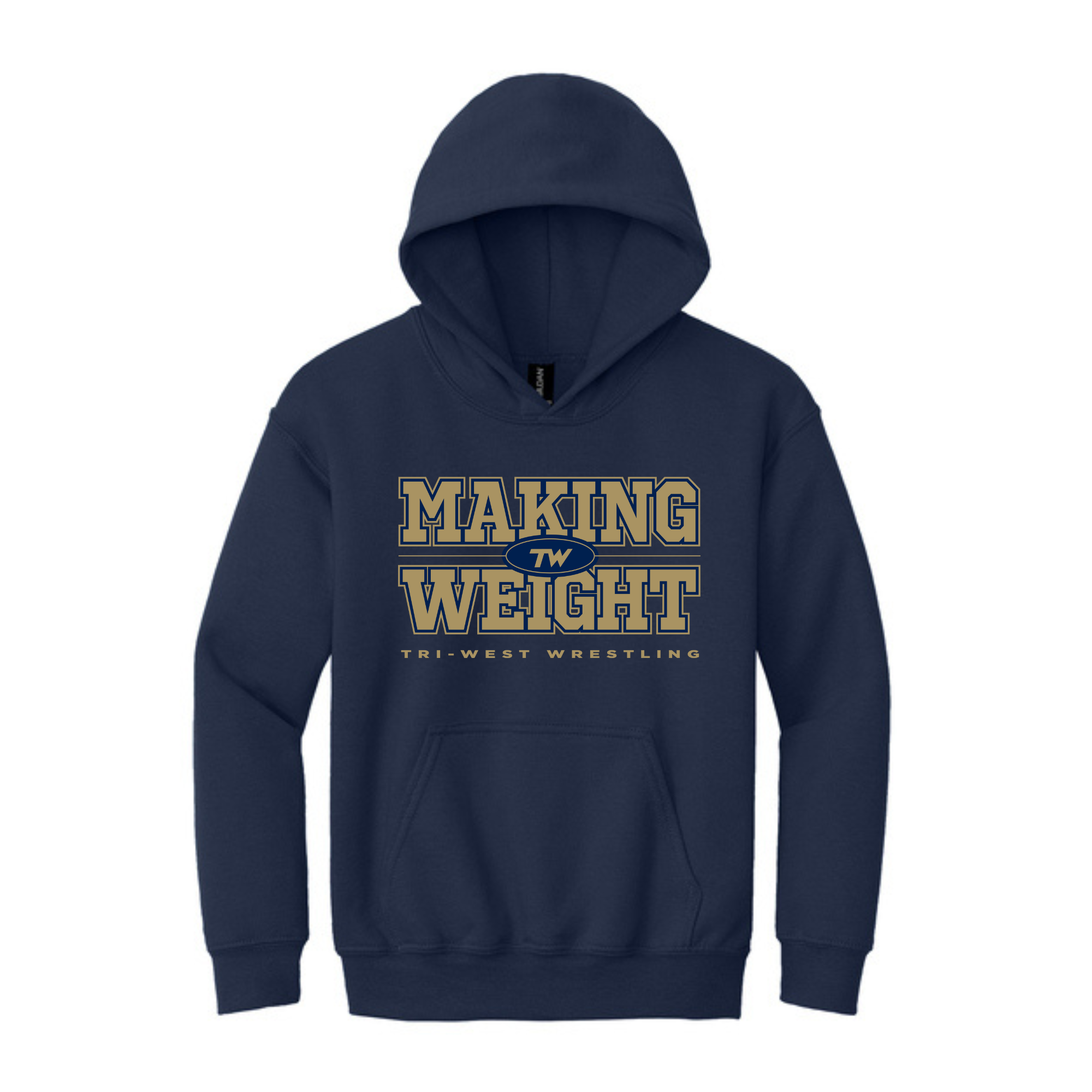Tri-West Wrestling Making Weight Youth Hoodie