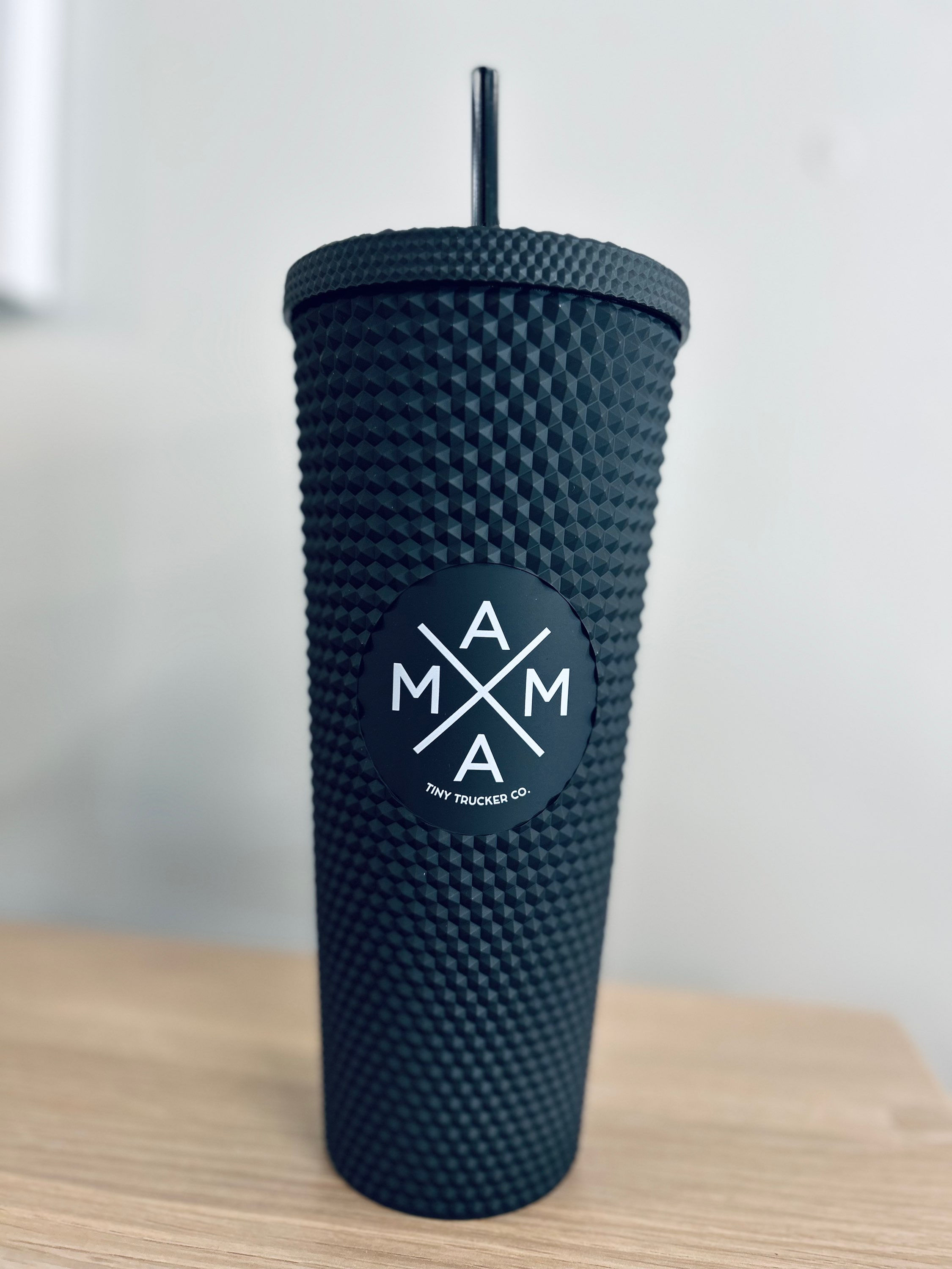 Black Mama Studded 20oz Tumbler