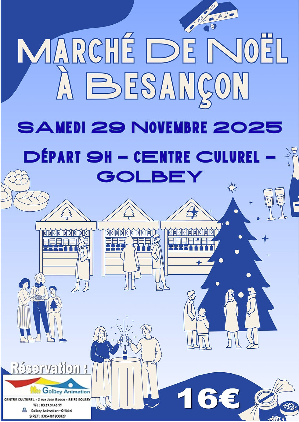 Sortie au Marché de Noël de Besançon