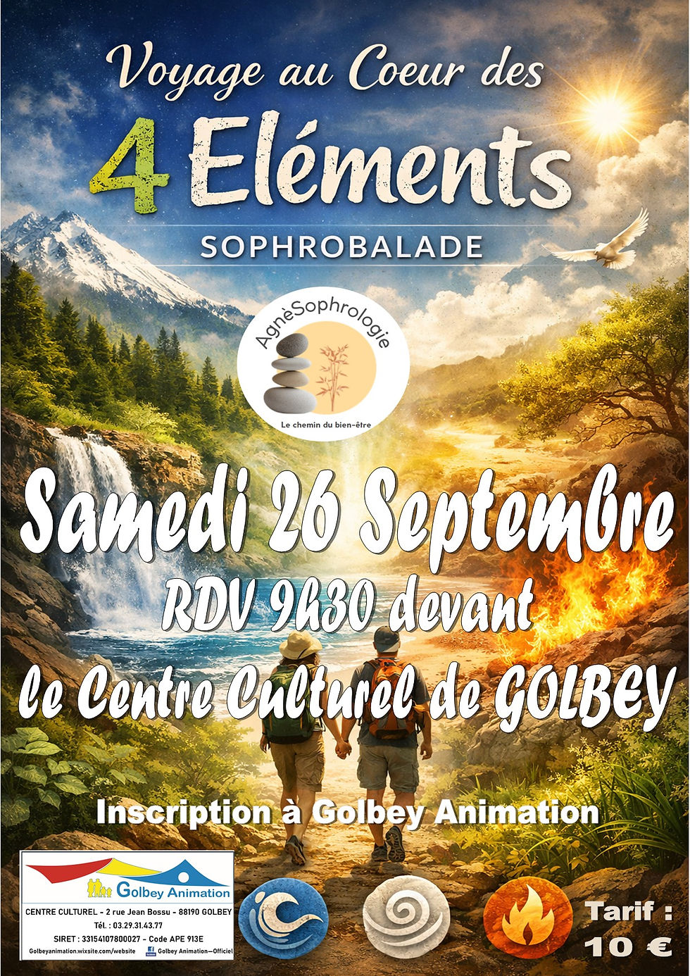 Sophro Balade : « Voyage à travers les 4 éléments »