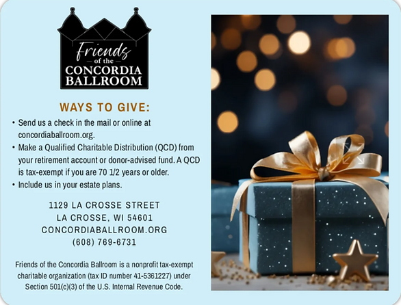 donation card