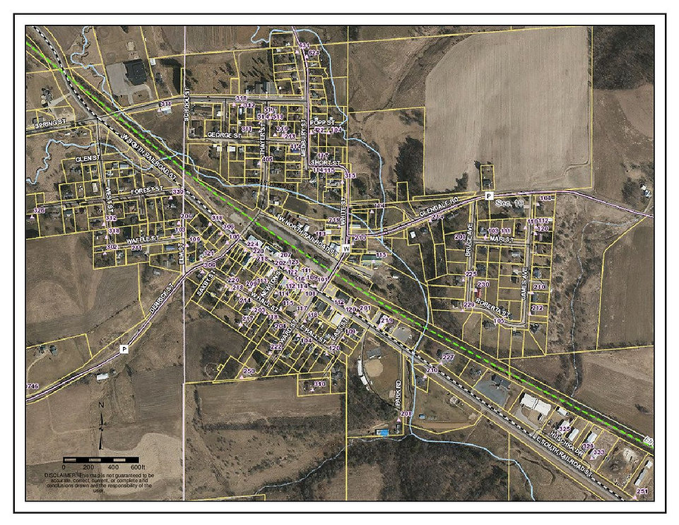 Map Kendall, Wisconsin