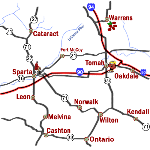 Monroe County Map
