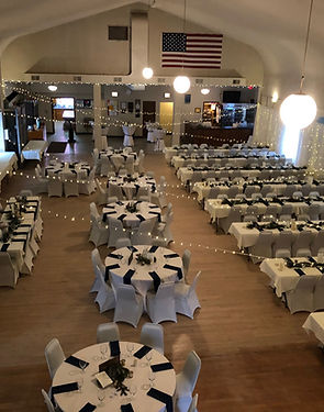 ballroom wedding setting