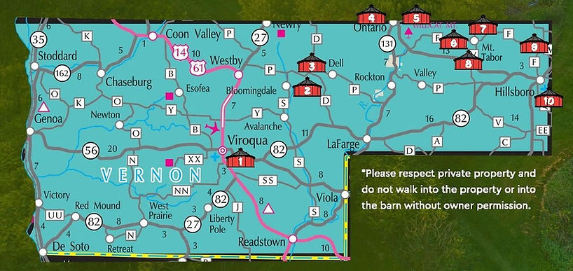 Round Barn map