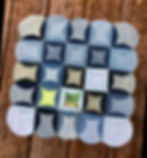 Thumbnail: Hand cut Denim 4.75" Circles