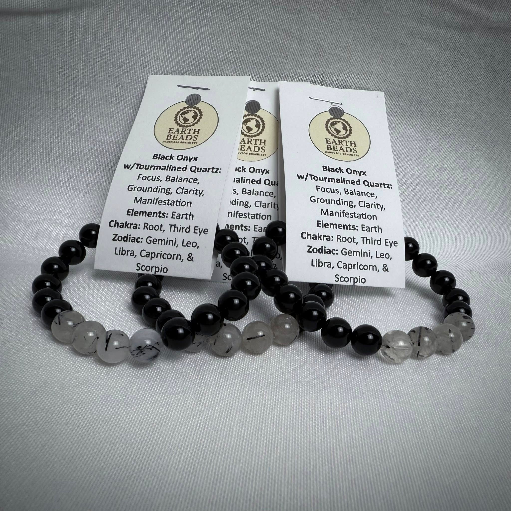 Black Onyx w/ Tourmalinated