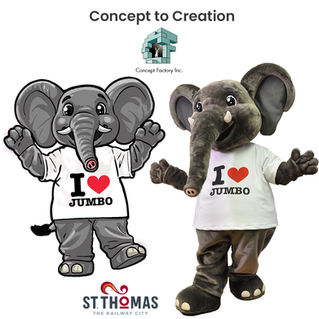 St. Thomas Elephant mascot