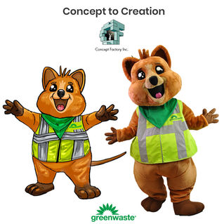 Quokka Green Waste mascot