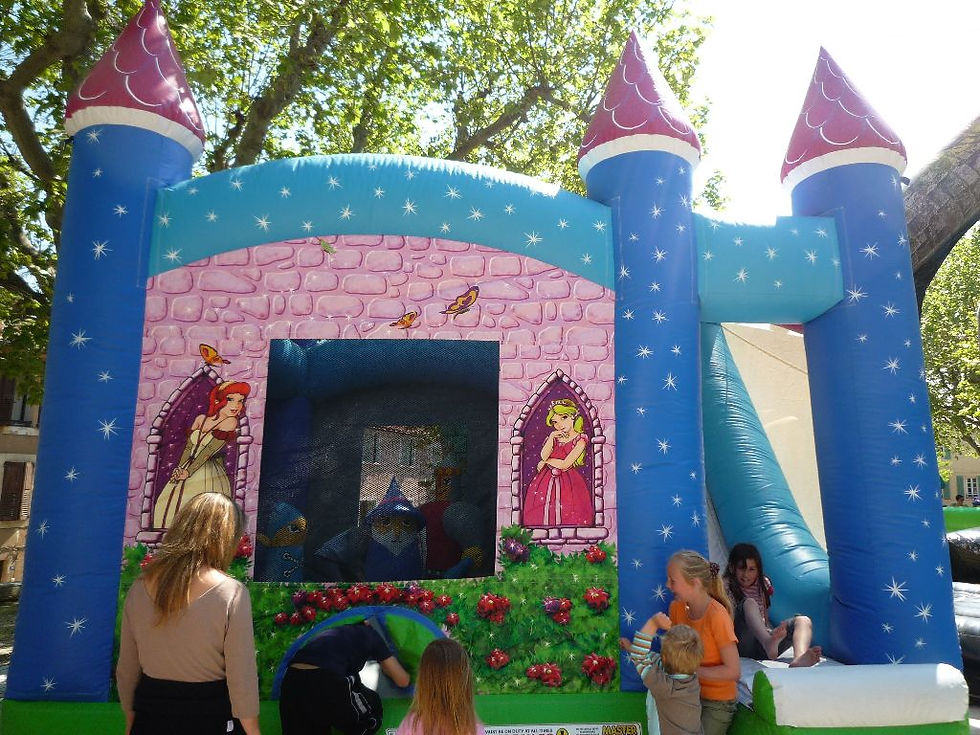 gonflable chateau princesse