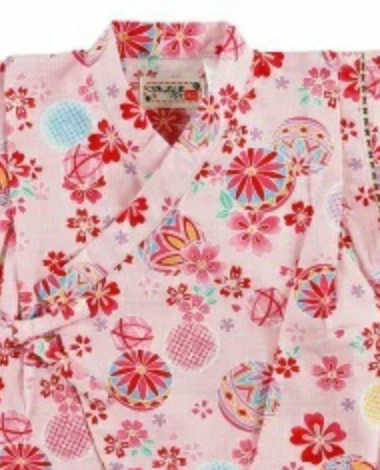 Thumbnail: GIRL甚平 100cm 鞠、水風船