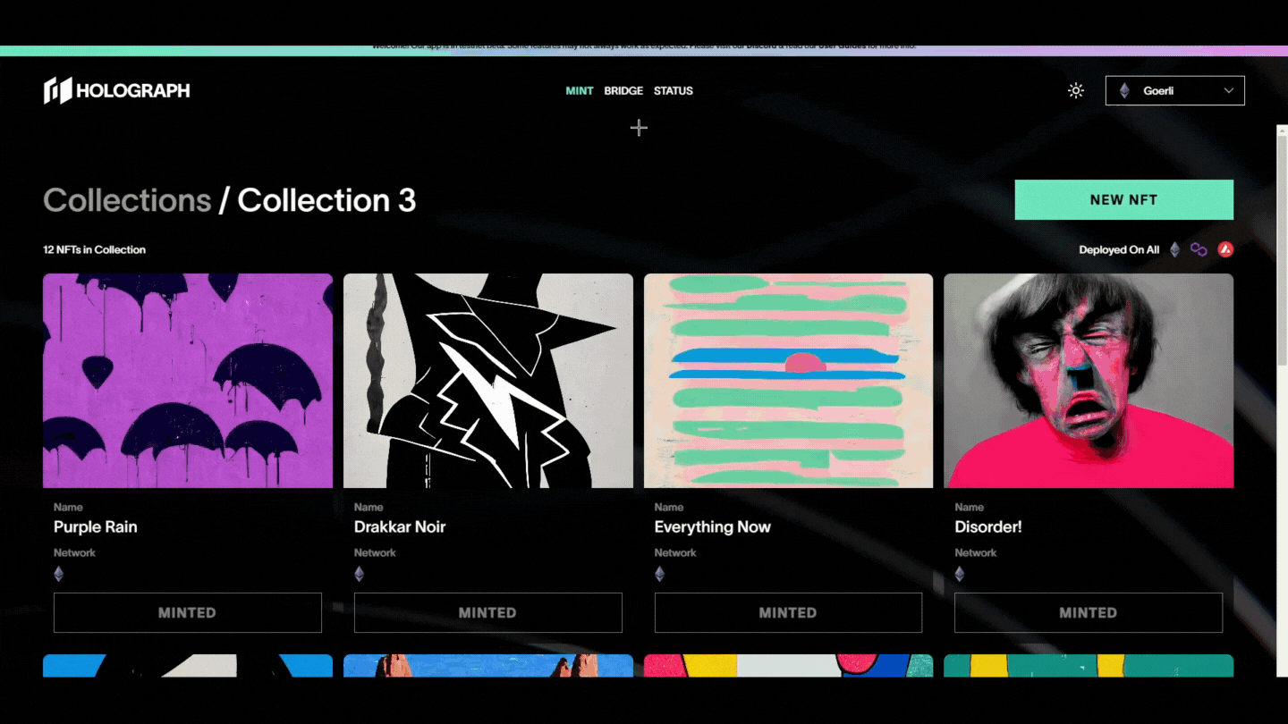 Beam NFT Select