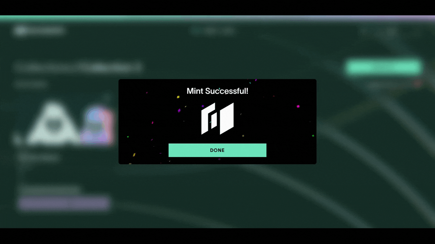 Mint Successful GIF