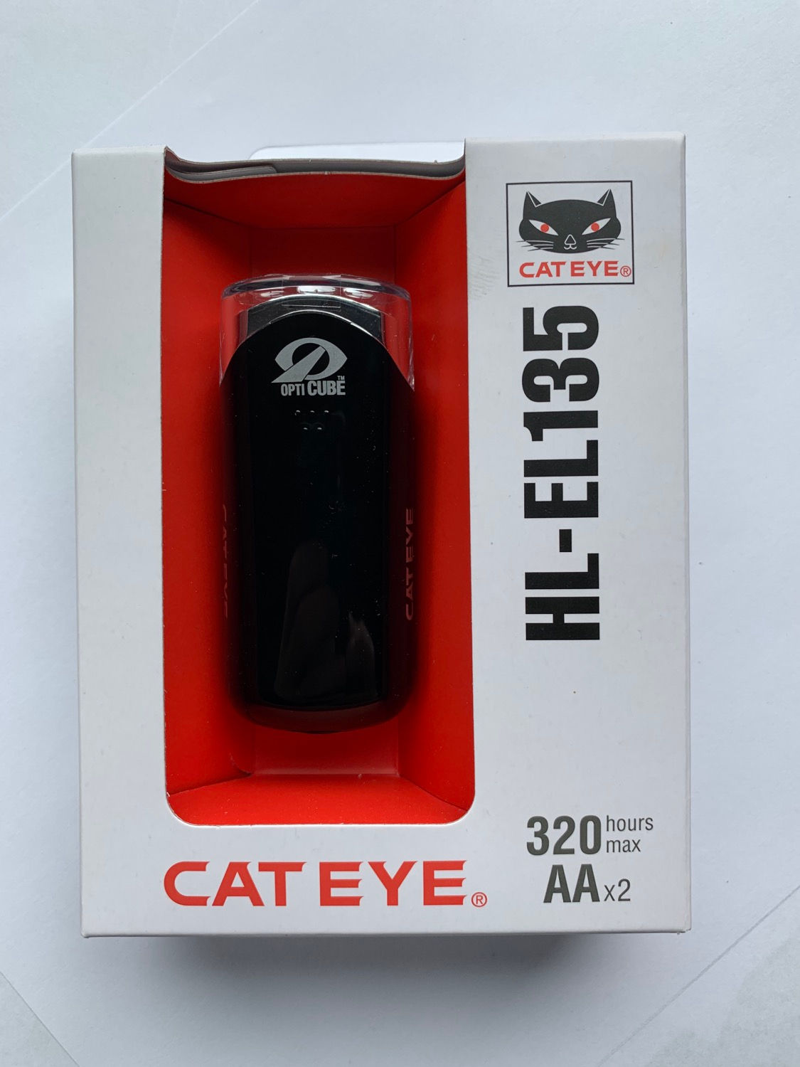 Cateye Headlight Battery Powered