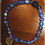 Thumbnail: Mermaid Glass Lava Rock Bracelet W/ Antique Brass C&C Logo Charm