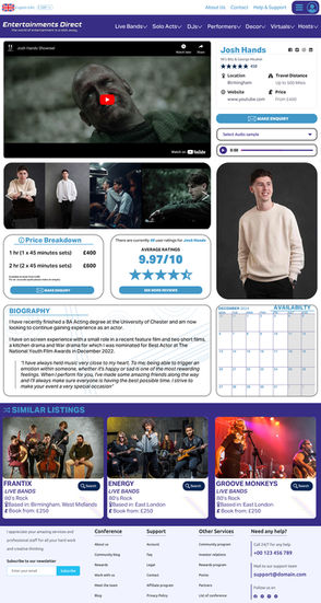 Profile Page