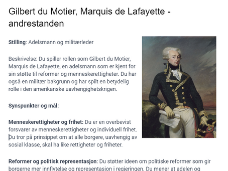 Rollespill stenderforsamlingen