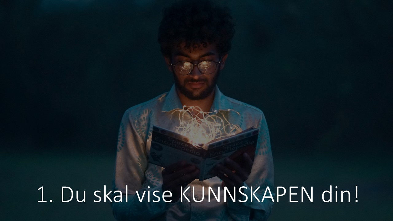 Fire regler for litterær analyse