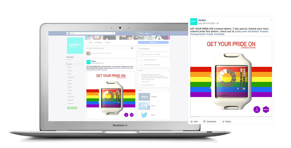 Pride advertisement