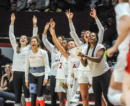 Virginia Tech Women's Basketball Runs by Saint Francis 105-41