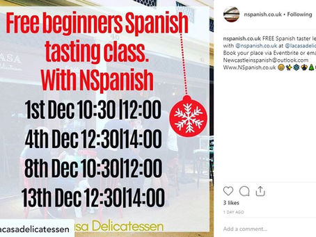 Free Spanish lesson for Beginners